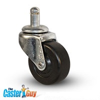 Grip ring stem caster